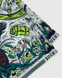 SERPENT THICKET SILK SCARF
