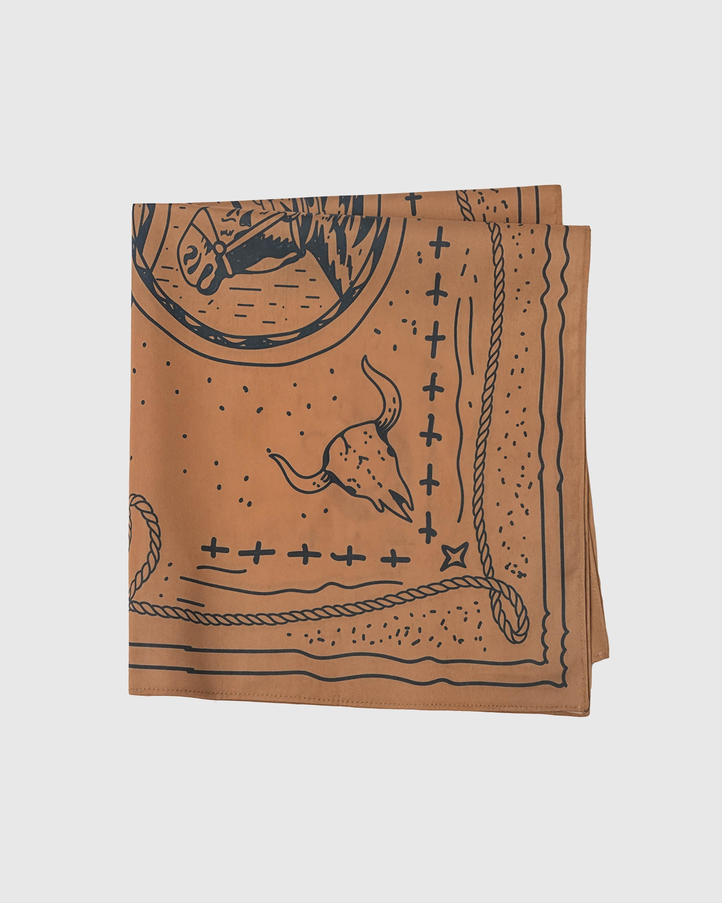 WESTERN BRIDLE SILK SCARF