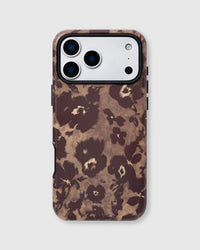 BURGUNDY POPPY PHONE CASE