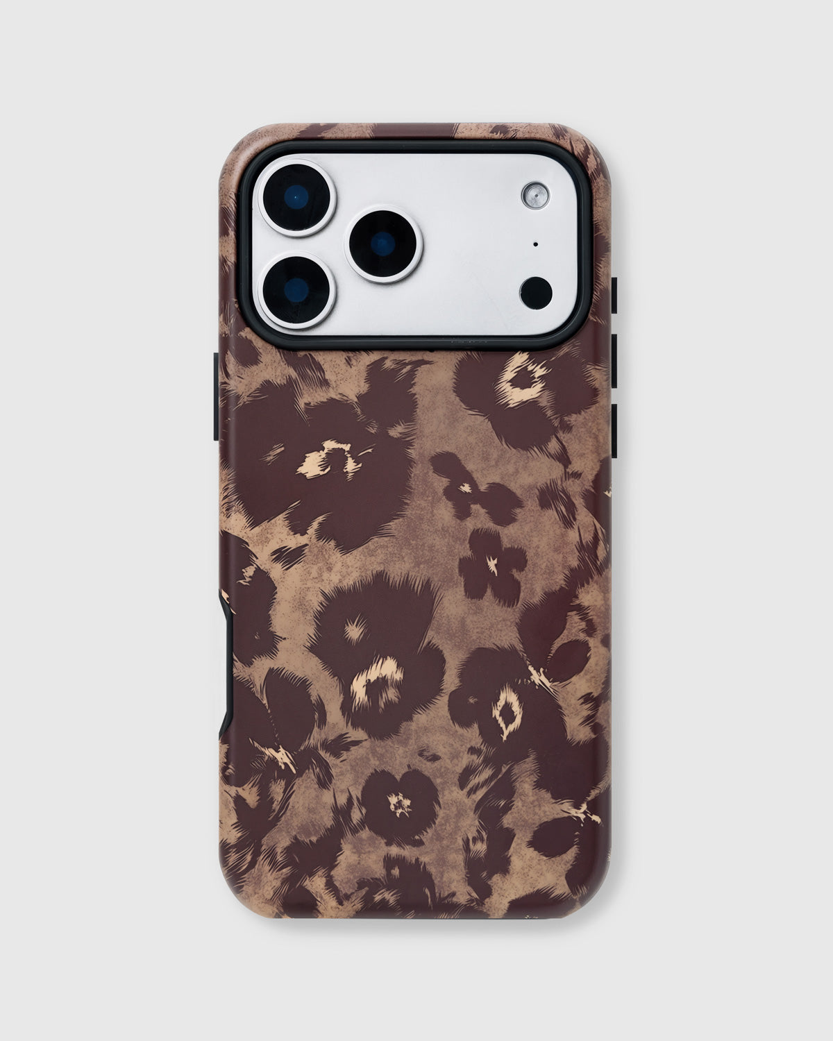 BURGUNDY POPPY PHONE CASE
