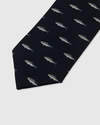 MIDNIGHT TROUT TIE