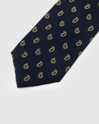 BRONZE HERRINGBONE TIE
