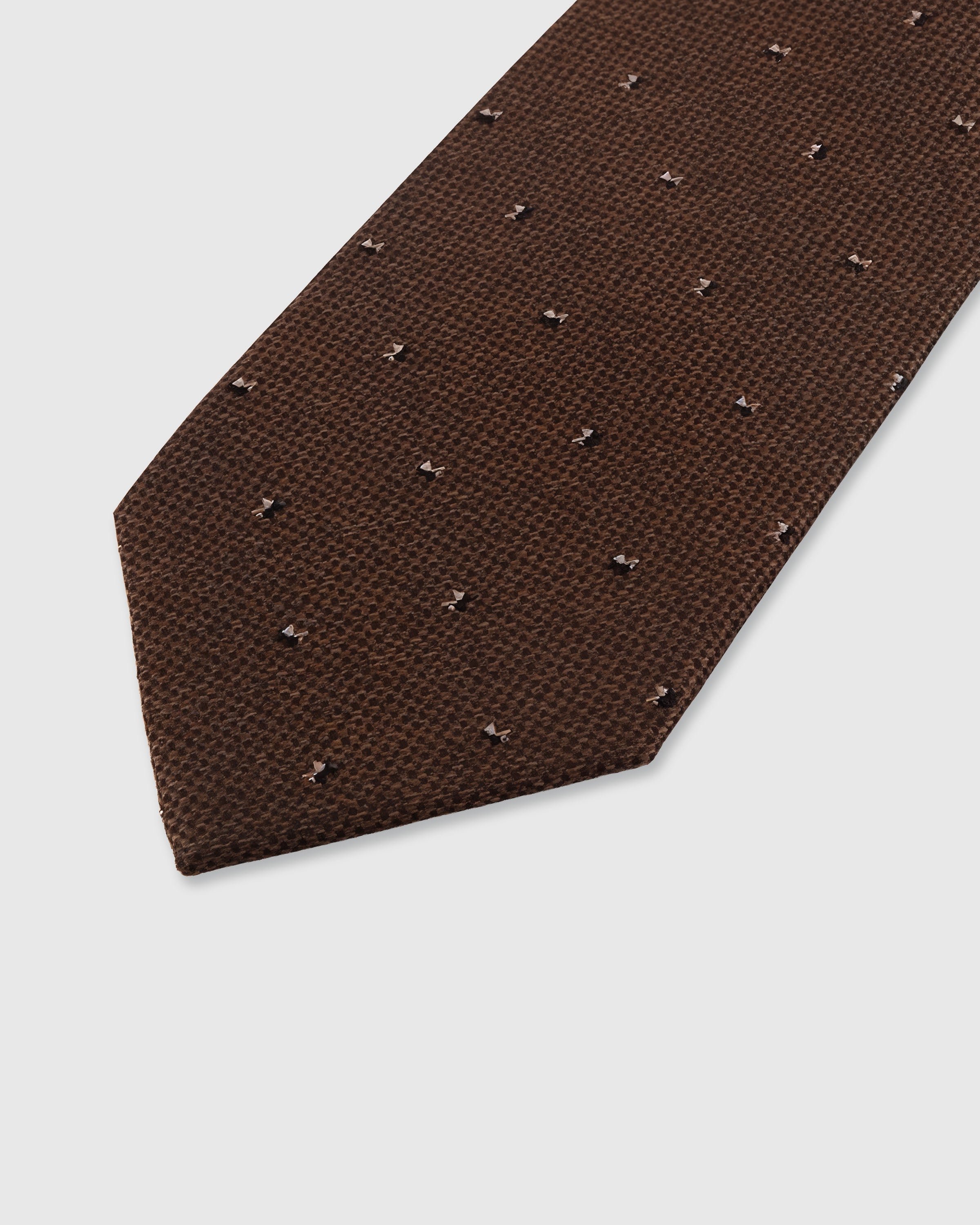 COCOA PIN DOT TIE