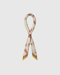 GALLOP PATCHWORK SILK SCARF