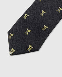 CHARCOAL KOALA TIE
