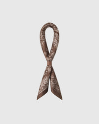 COCOA PATCHWORK SILK SCARF