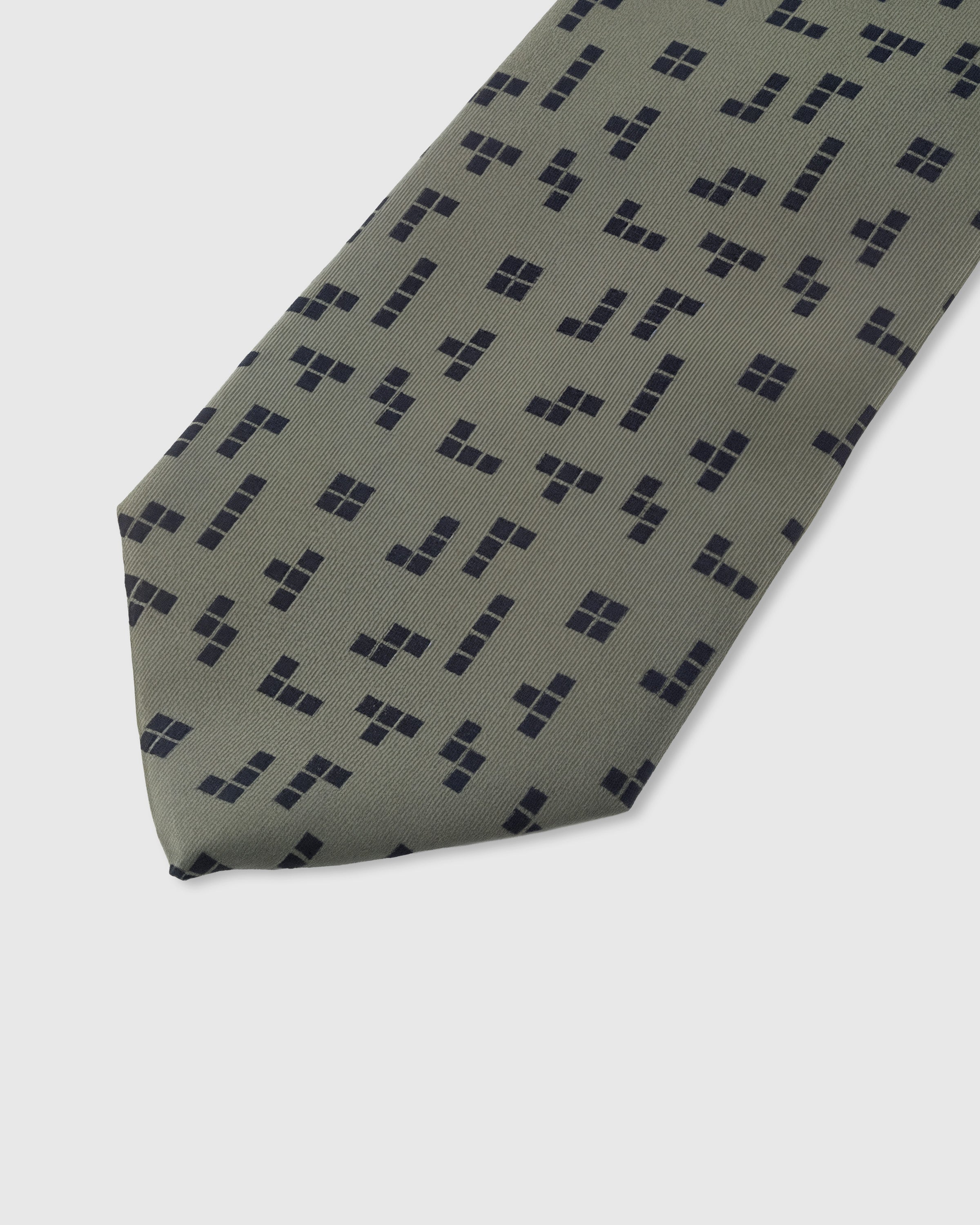 SAGE GEOMETRIC TIE
