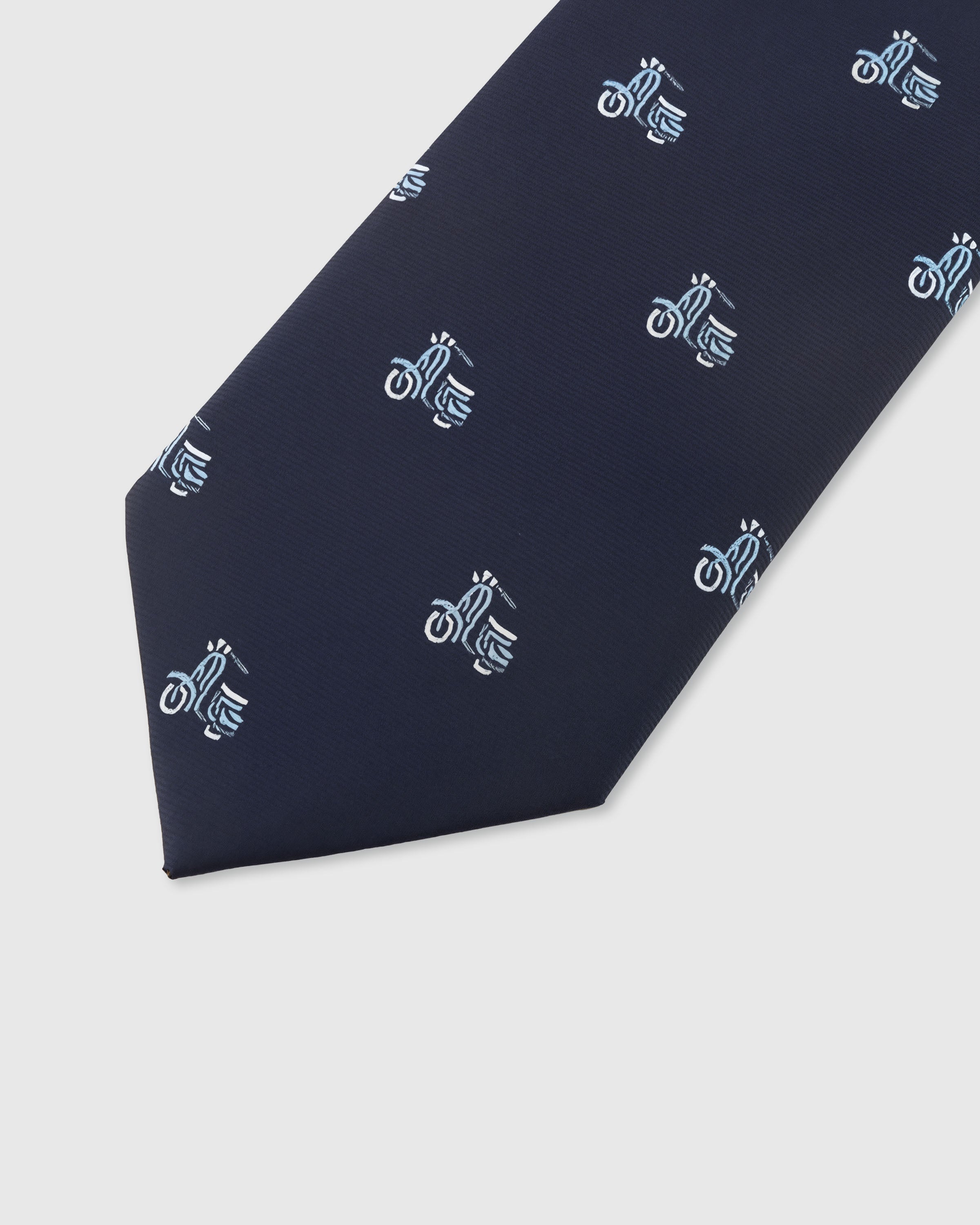 NAVY VESPA TIE