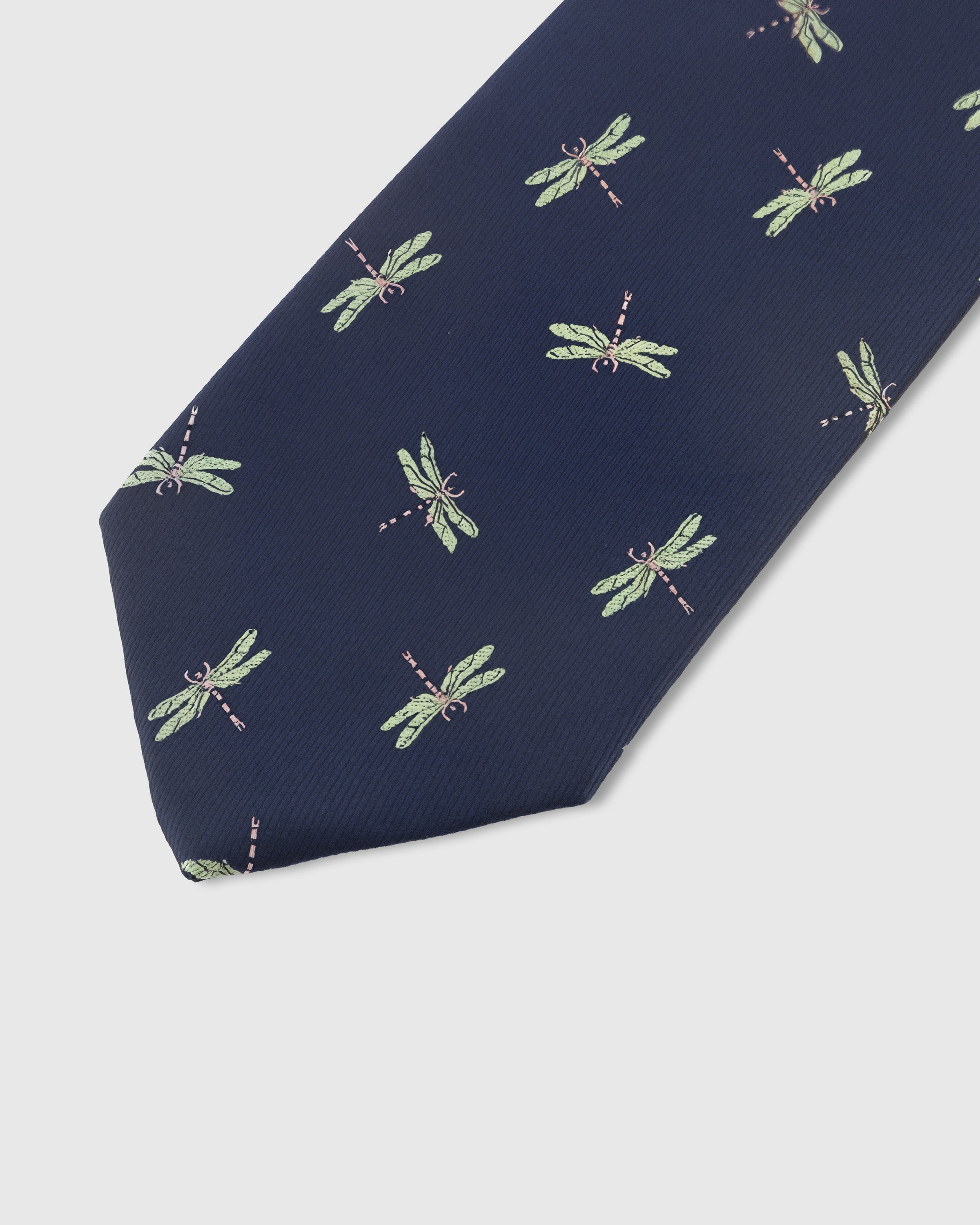 NAVY DRAGONFLY TIE