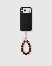 CAMEL POM PHONE STRAP