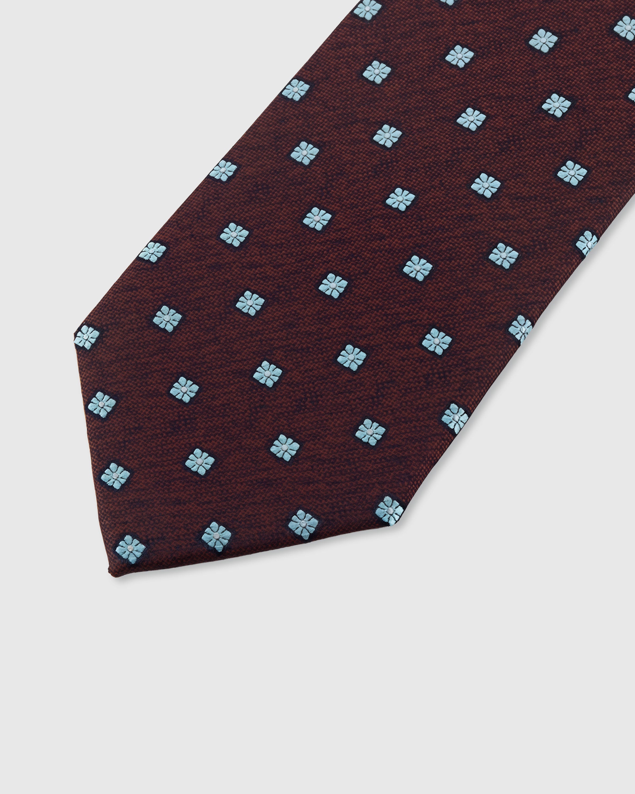 CLARET FLORET TIE