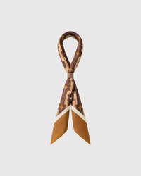 TOBACCO DECO NA SILK SCARF
