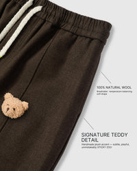 WOOL DRAPE RELAXED PANTS