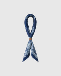 PORCELAIN PAISLEY SILK SCARF