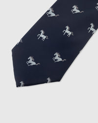 NAVY STALLION TIE