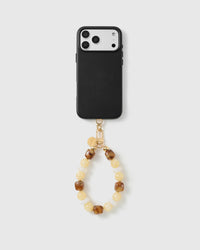 HONEY MARBLE MIX PHONE STRAP
