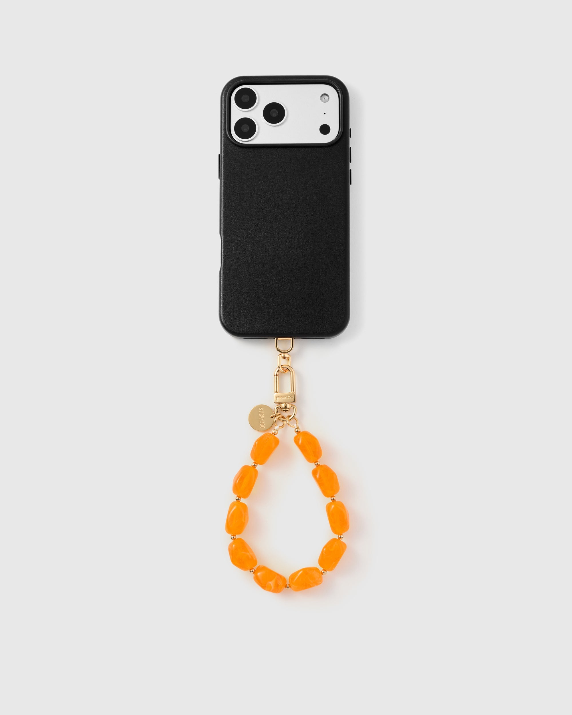 AMBER AGATE PHONE STRAP