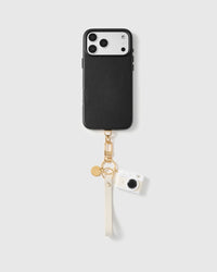 IVORY LENS LEATHER STRAP NG TELEPONO  