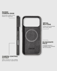 ALCANTARA PHONE CASE — STORM