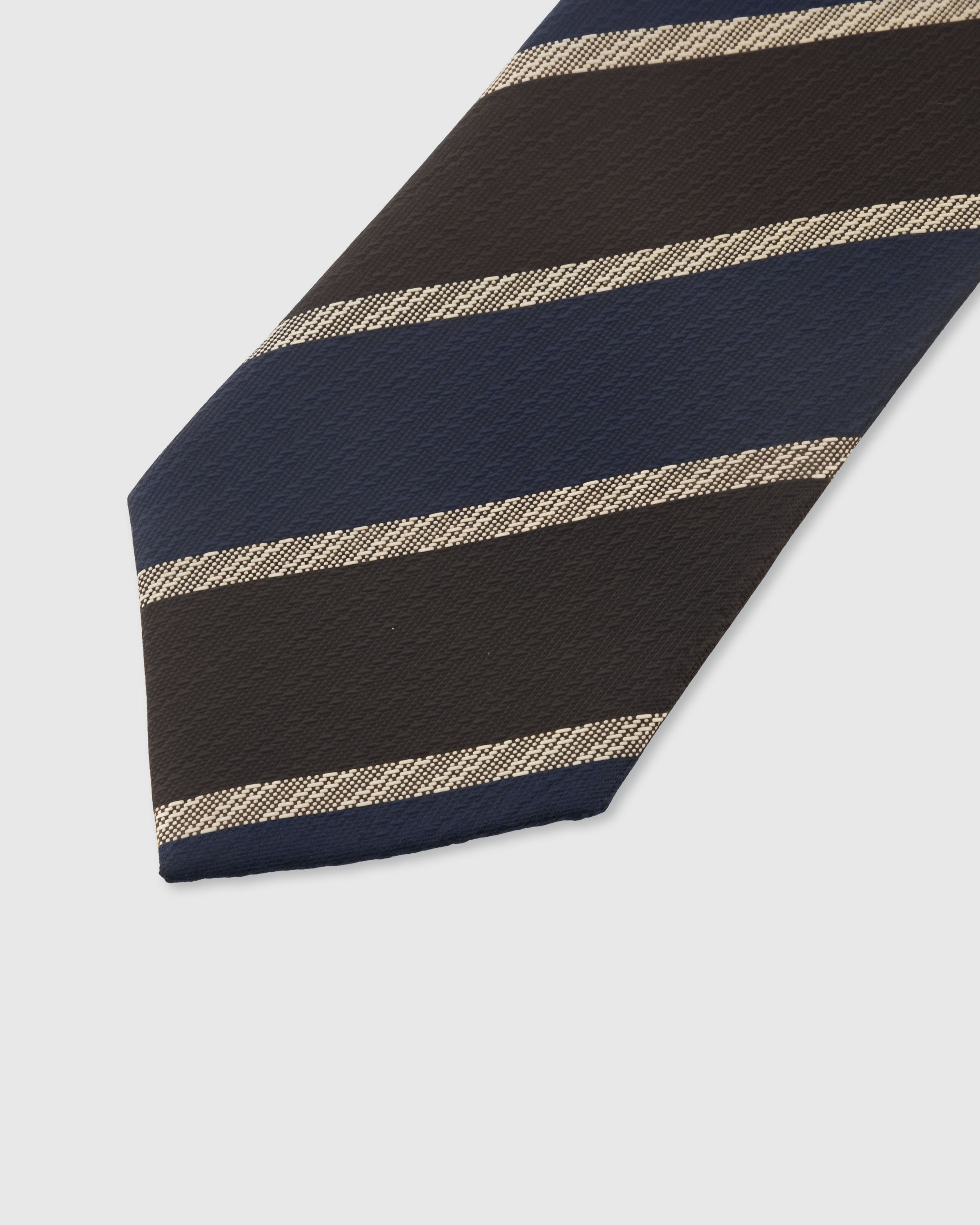 ESPRESSO NAVY STRIPE TIE
