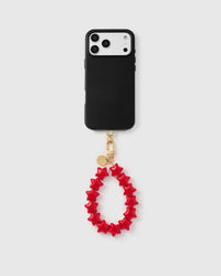 CRIMSON STAR PHONE STRAP