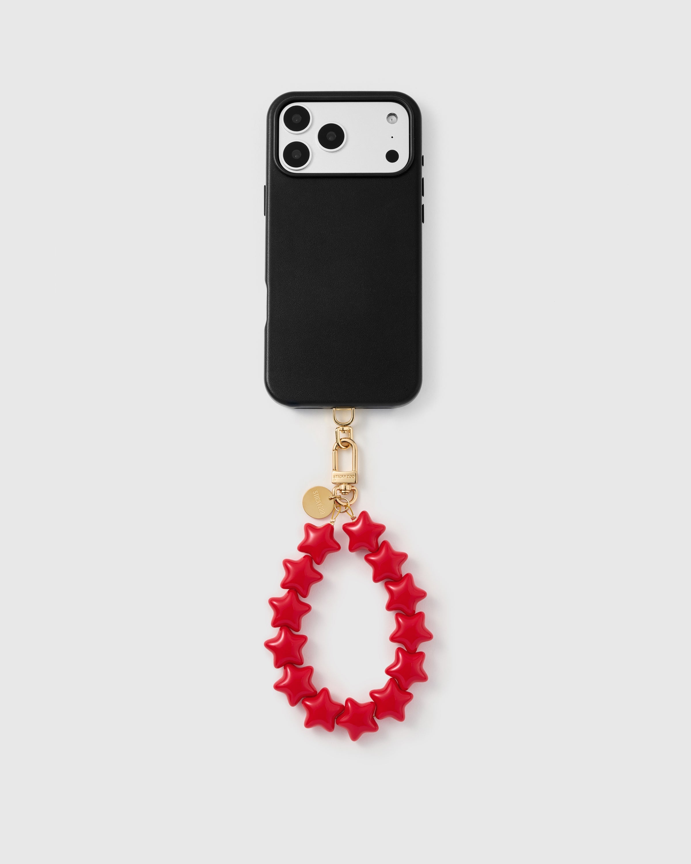 CRIMSON STAR PHONE STRAP