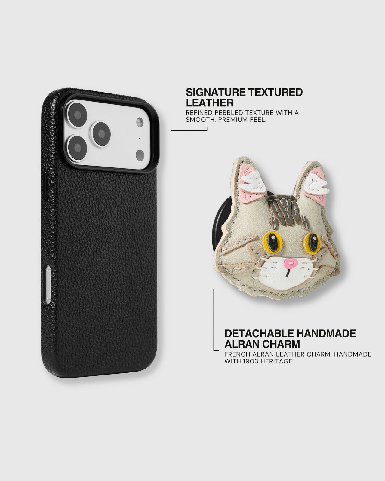 MAINE COON CAT CHARM CASE