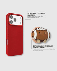 TOUCHDOWN FOOTBALL CHARM CASE