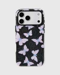 LAVENDER BUTTERFLY PHONE CASE
