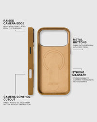 STAND PHONE CASE — TAN