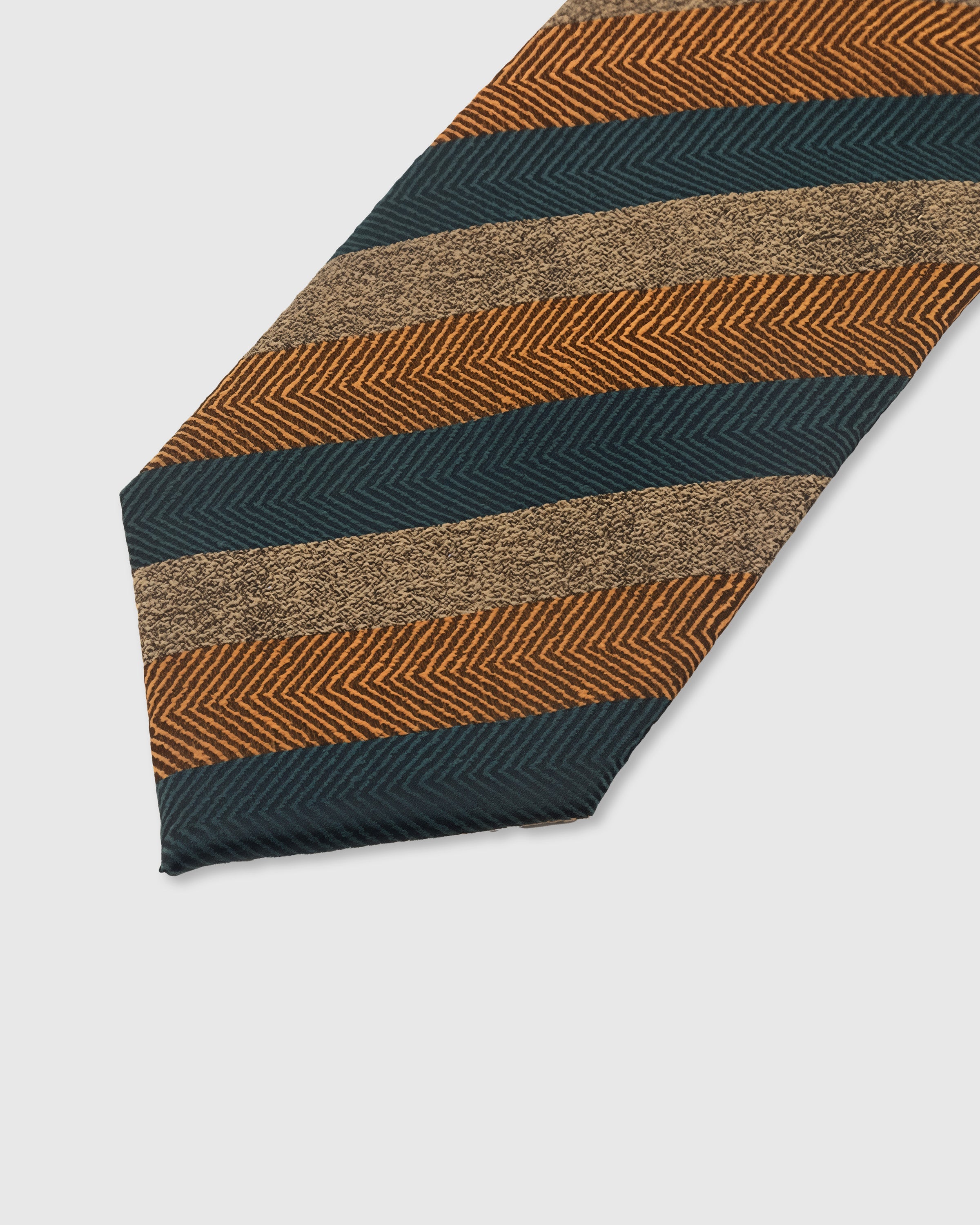 EMBER HERRINGBONE TIE