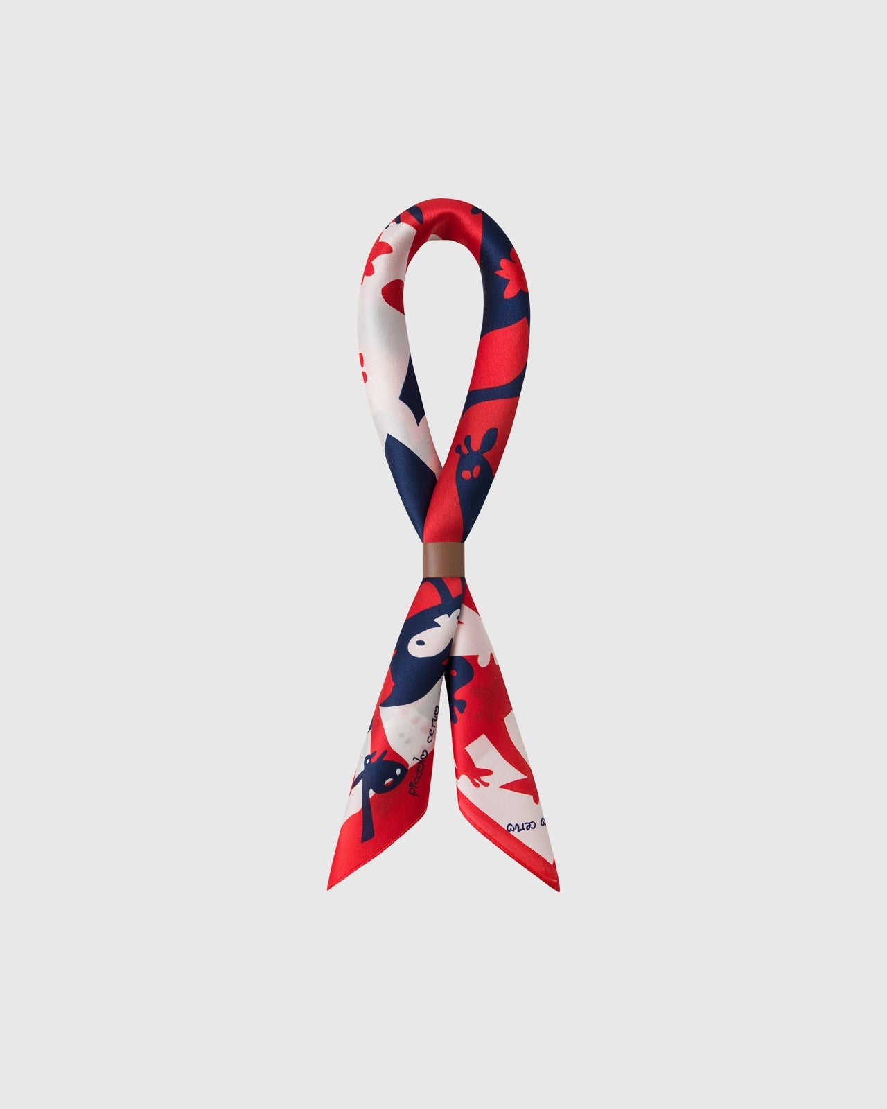 GIRAFFE PARADE SILK SCARF
