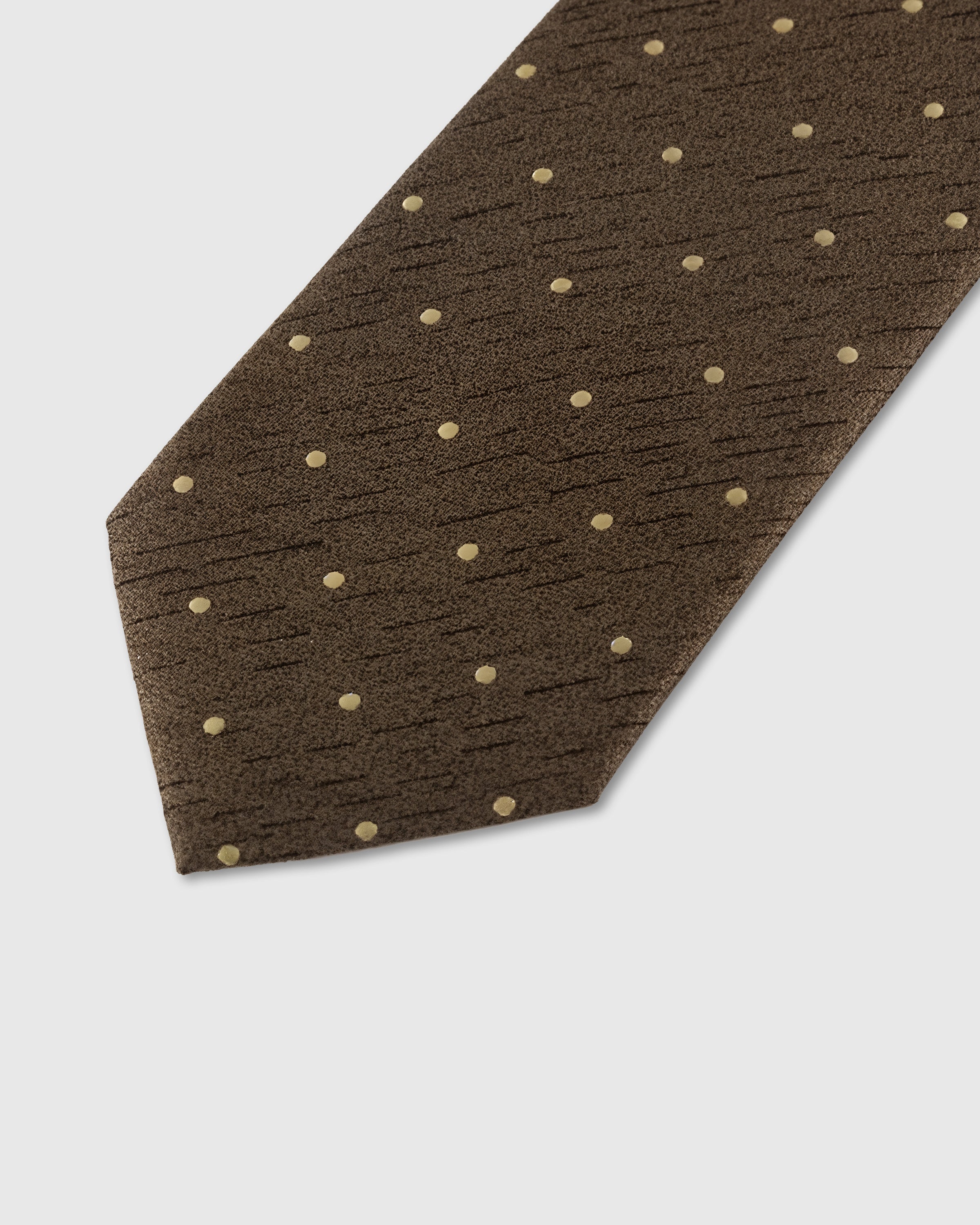 TRUFFLE GOLD DOT TIE