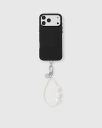 PEARL HEART PHONE STRAP