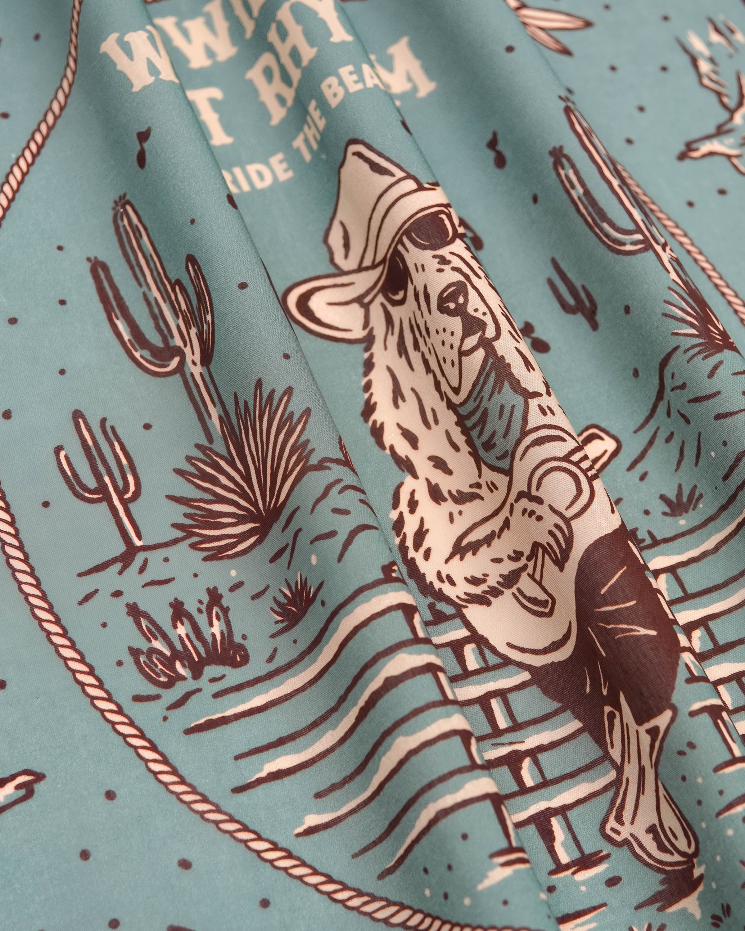 SAGE WEST RHYTHM SILK SCARF