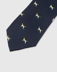 NAVY POINTER TIE
