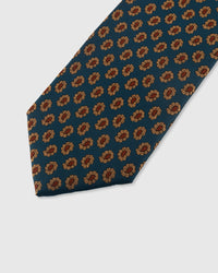 TEAL FOULARD NA KORBATAS