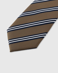 CAMEL CLUB STRIPE NA KORBATAS