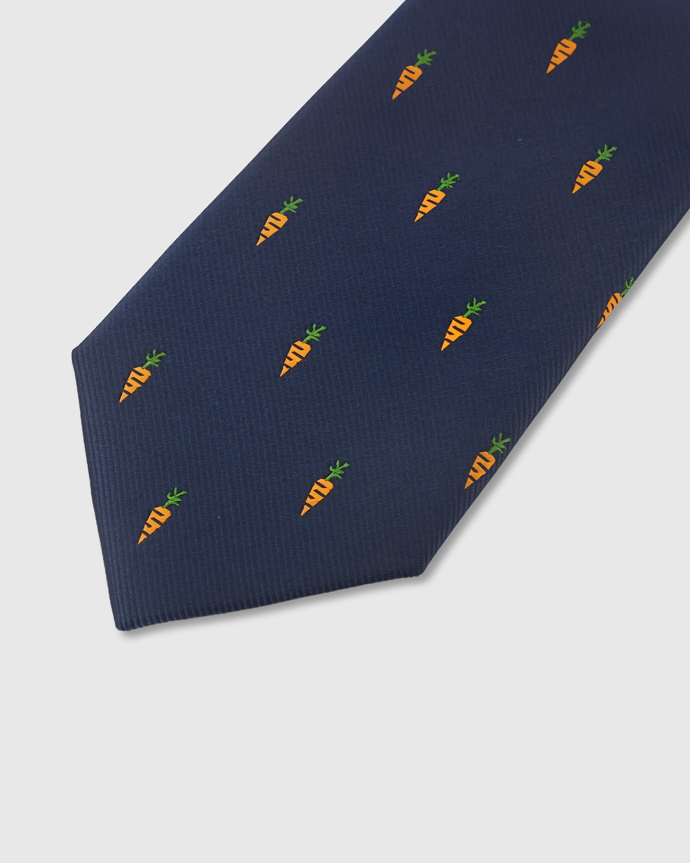 NAVY CARROT TIE