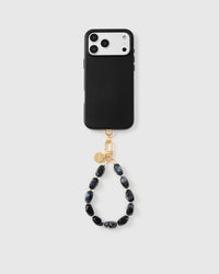 OBSIDIAN AGATE PHONE STRAP