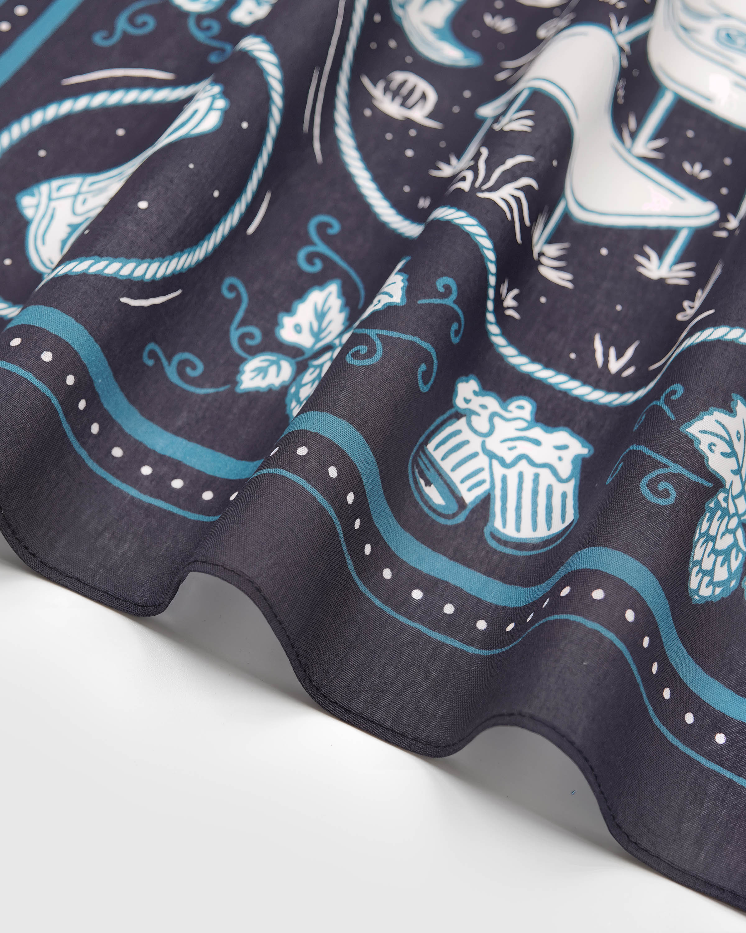 CAMPFIRE CRITTERS SILK SCARF