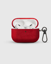 MICROFIBER SUEDE CLIP AIRPODS PRO CASE