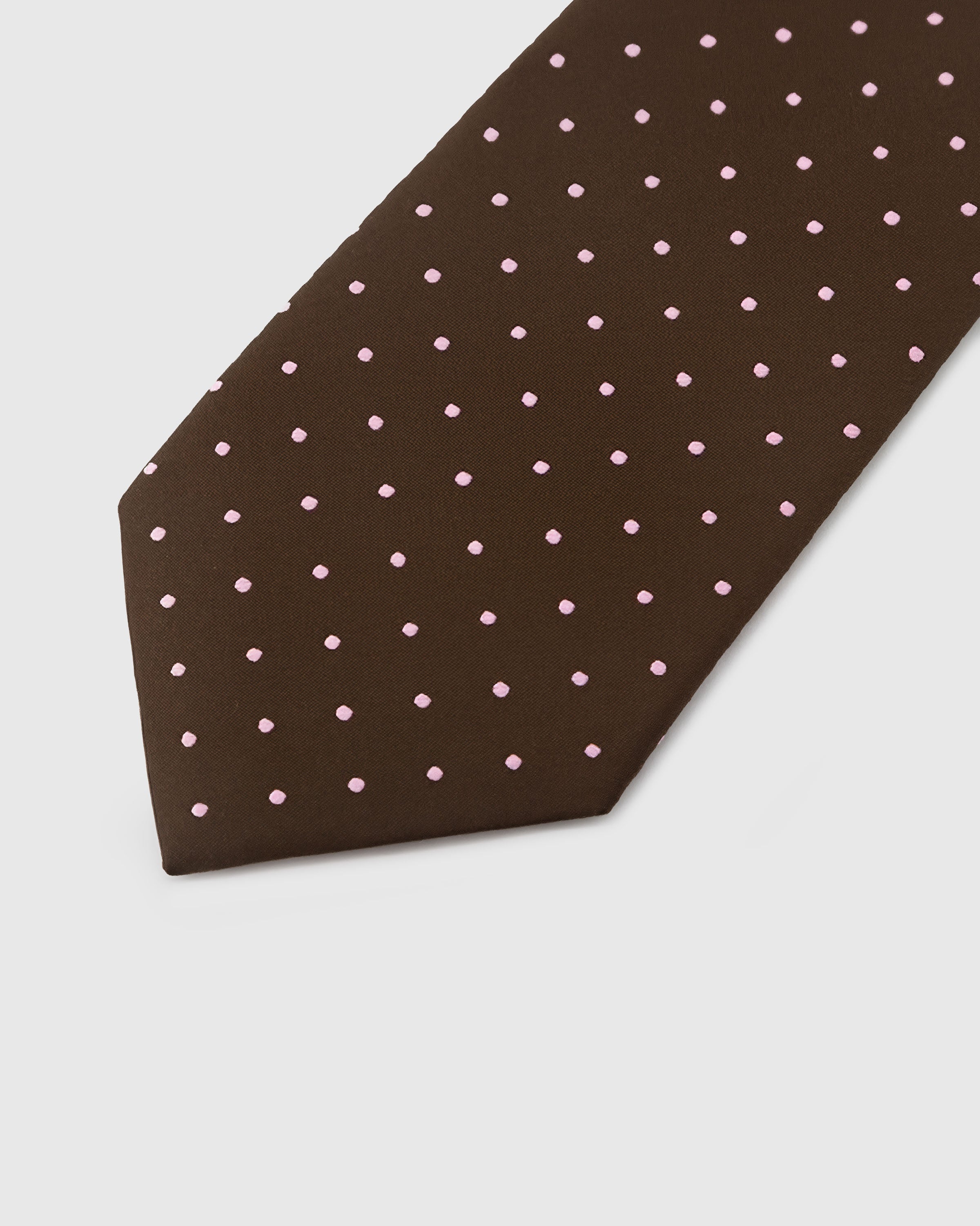 COCOA PIN DOT TIE