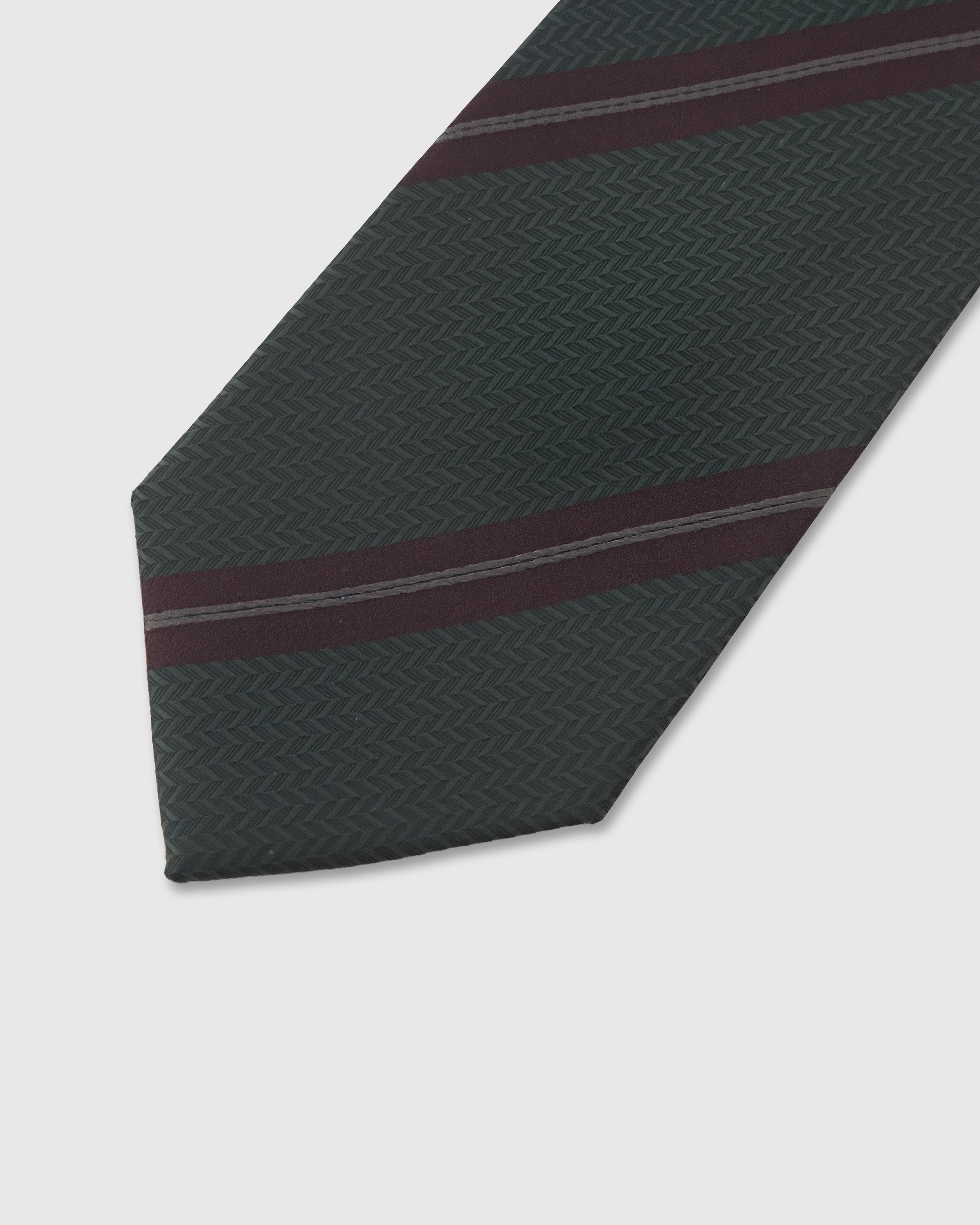 EVERGREEN STRIPE TIE