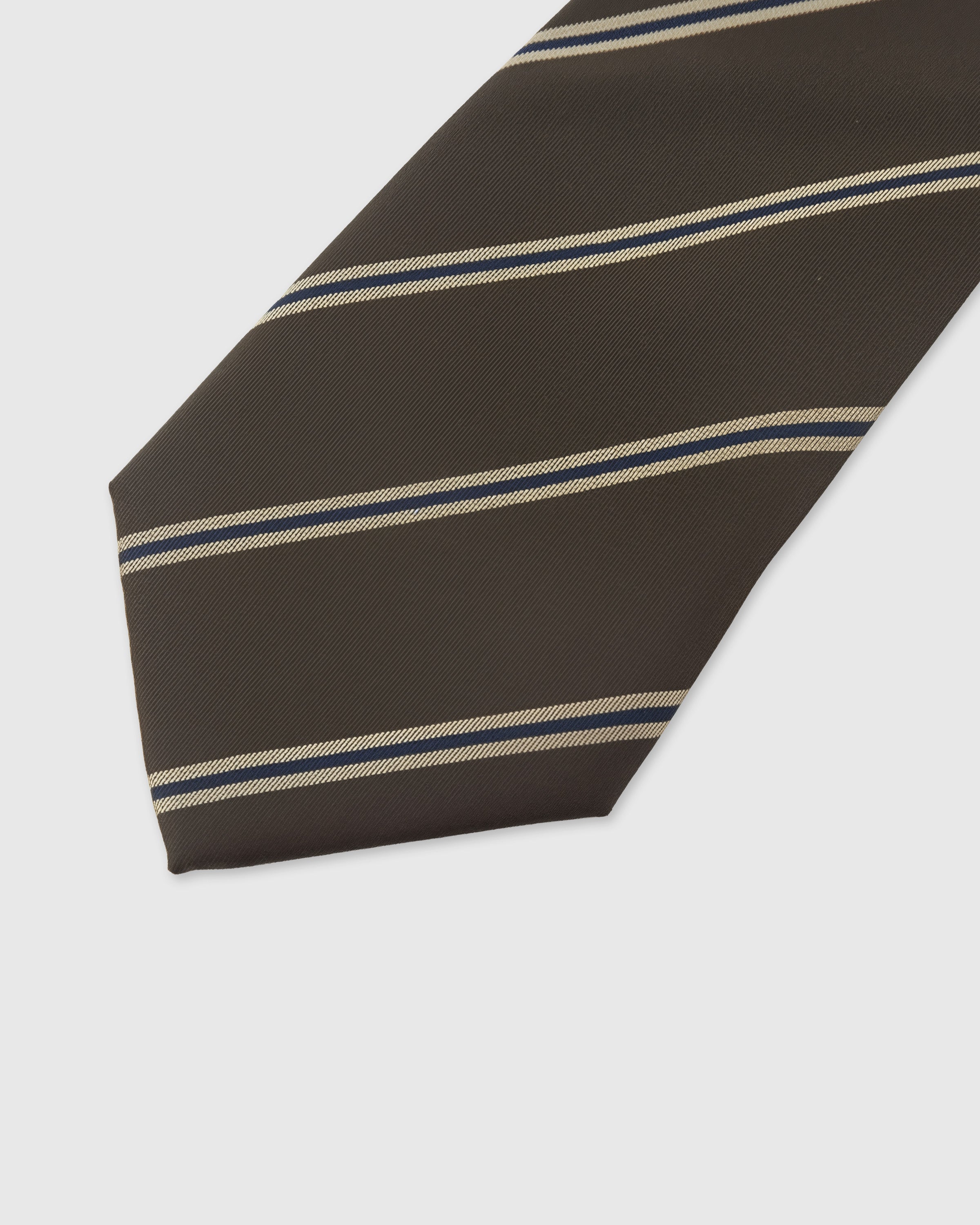 ESPRESSO TRIPLE STRIPE TIE