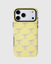 BUTTER BOW PHONE CASE