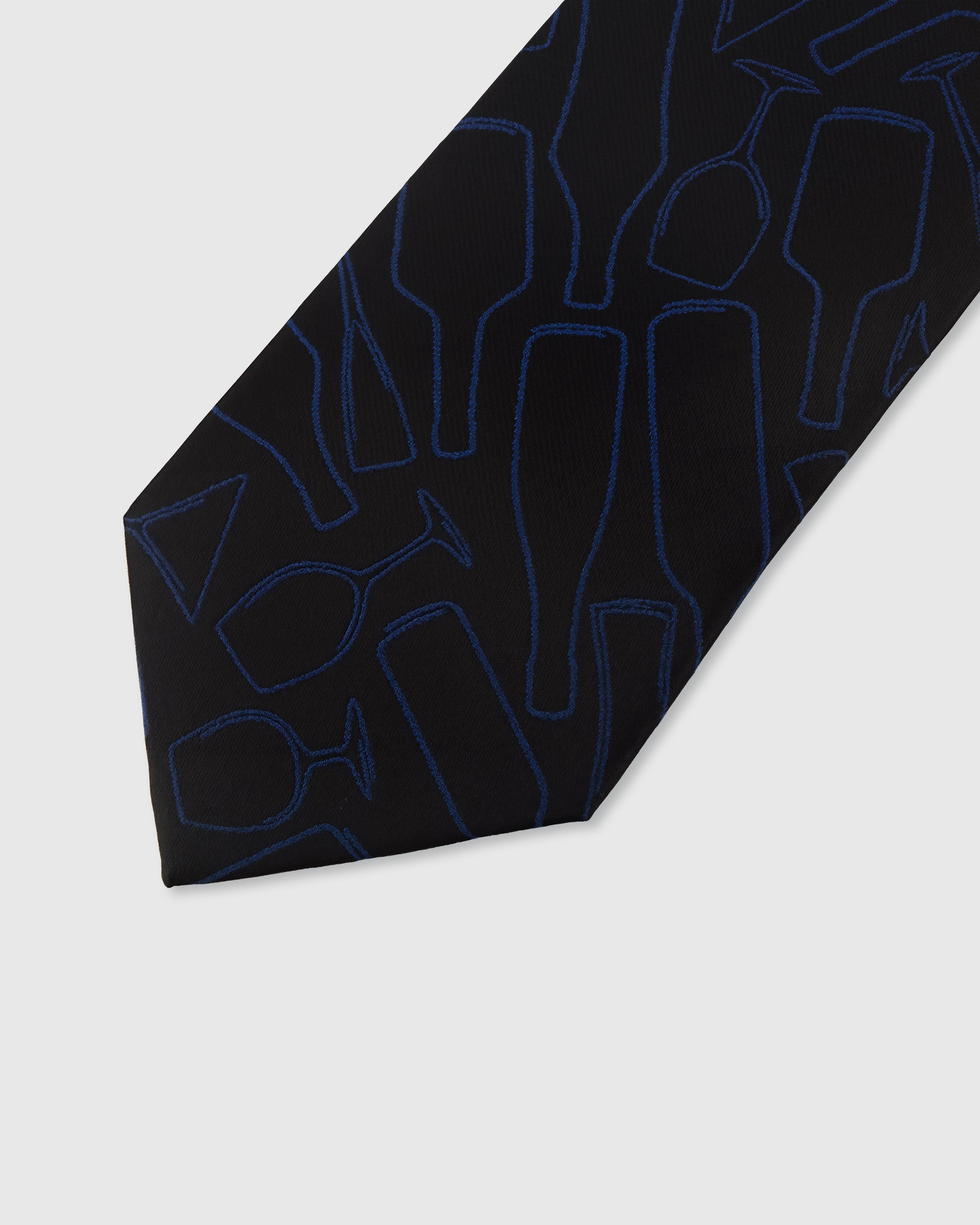 MIDNIGHT BLUEPRINT TIE