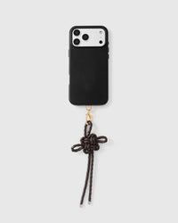 MOCHA BOW PHONE STRAP