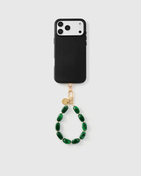EMERALD MARBLE PHONE STRAP