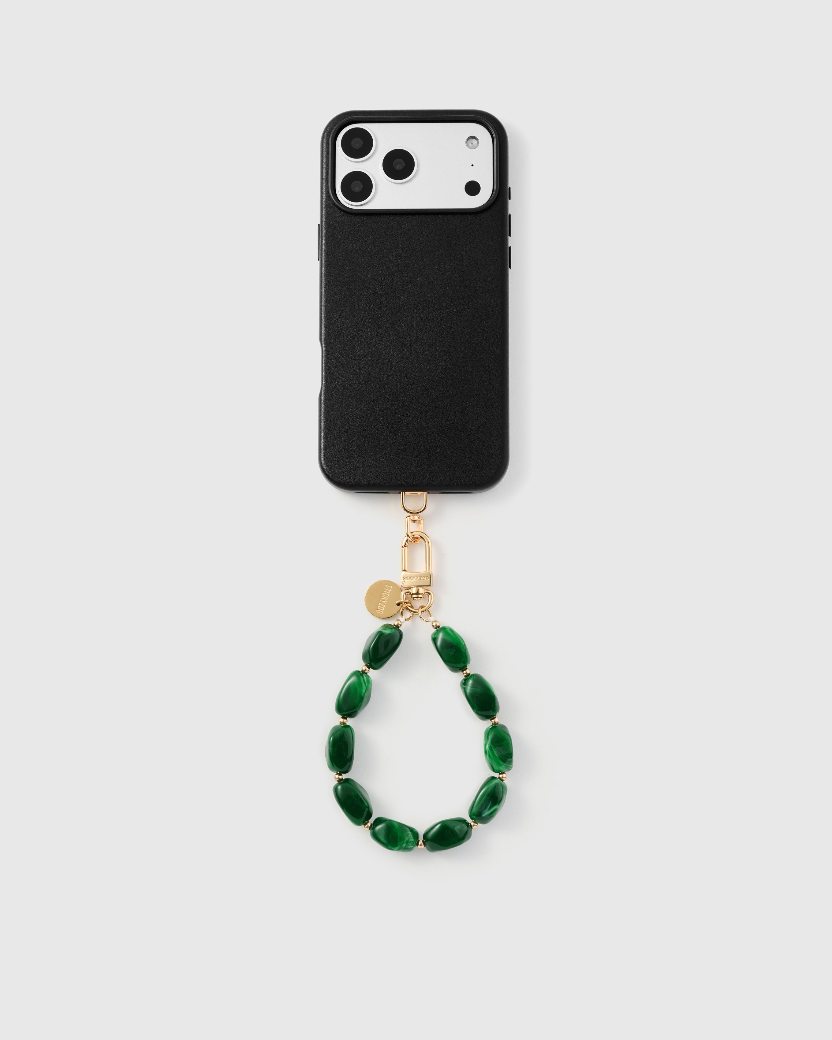 EMERALD MARBLE PHONE STRAP